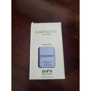 Simplicity by Pura Coconut Fragrance Refill 10ML 0.33 FL OZ Smart Scent